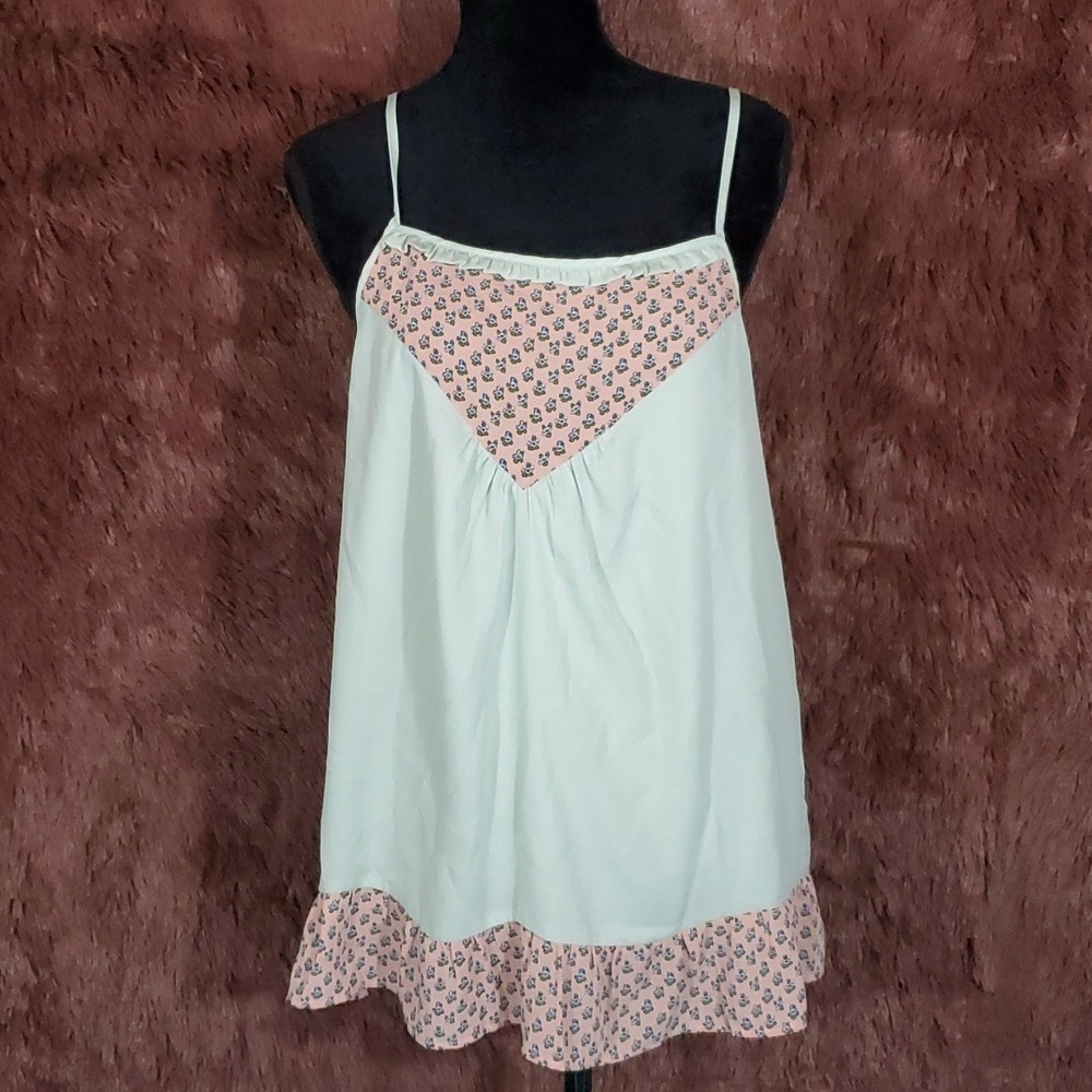 L Love Floral Tank Top